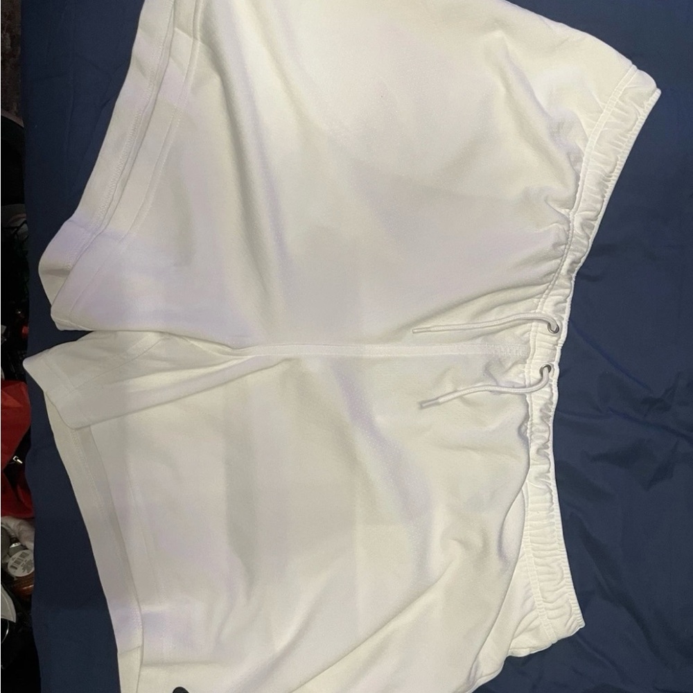 White Nike Athletic Shorts